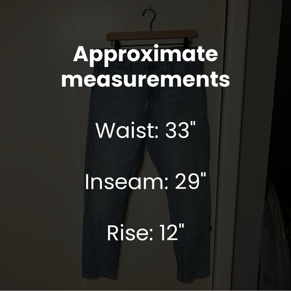 Levi’s Premium 501 S Skinny Jeans - Light Wash - Women’s 32x30 Measured at 33x29 - Picture 2 of 14